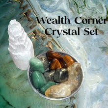 Load image into Gallery viewer, Wealth Corner Crystal Set