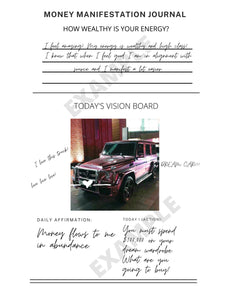 Money Manifestation Journal