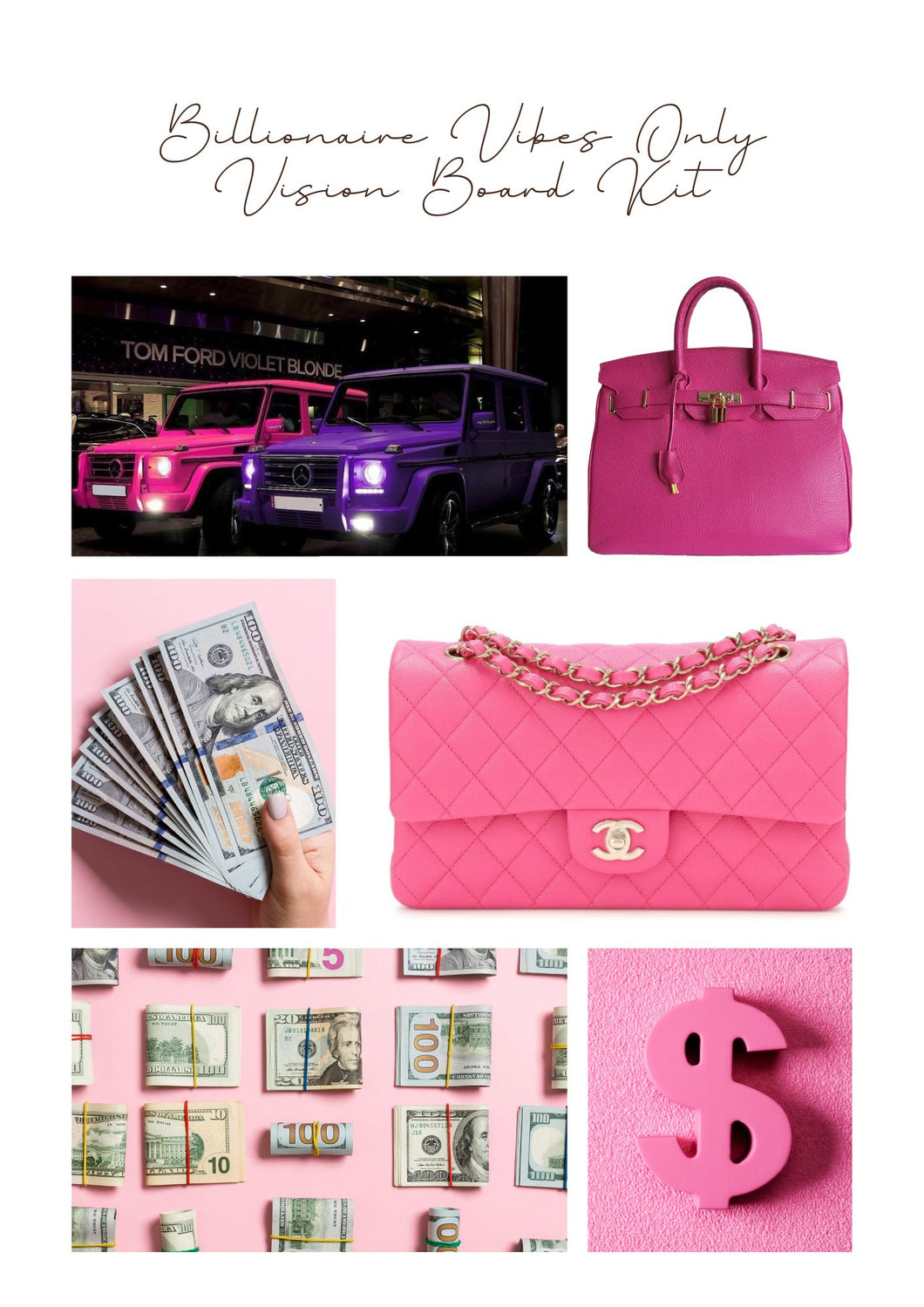 Printable Vision Board Kit
